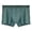 Dark Green, variant on 12 Pack Boxer Briefs Mens Underwear Shorts Flat Corner Drawstring Solid Color Youth Breathable Trendy