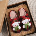 thumbnail image 6 of Taqqpue Christmas Slippers for Women House Shoes Fluffy Soft Cozy Bedroom Plush Cute Round Head Slippers for Indoor Outdoor Use Christmas Gifts for Women, 6 of 6