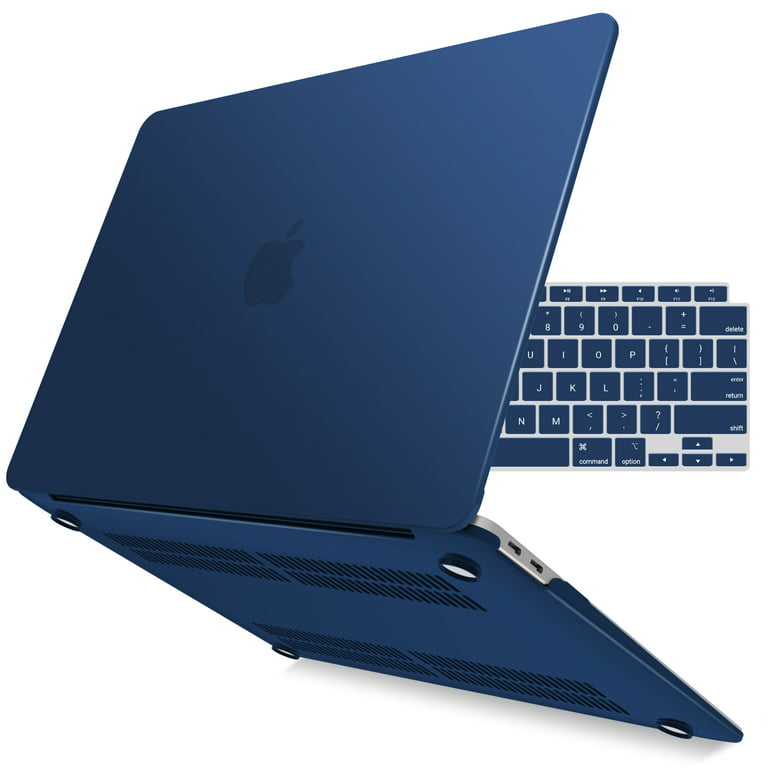 Bleu marine compatible avec Macbook Air 13 pouces Étui 2022 2021