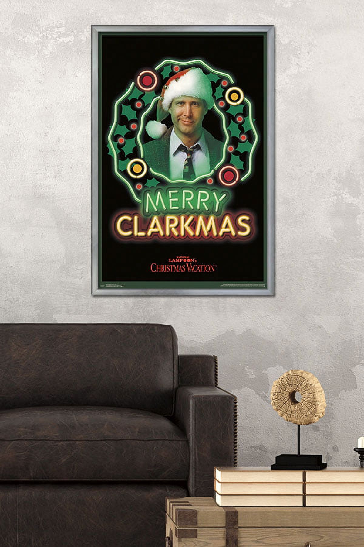 National Lampoon's Christmas Vacation - Clark Wall Poster, 22.375" x 34", Framed