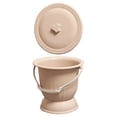 thumbnail image 3 of Miangastore Plastic Chamber Pot Lightweight Urinal Pot High Base Spittoon Random Color, 3 of 9