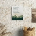 thumbnail image 4 of Bible Verse Canvas Print Decor the Lord Himself Goes Before You Deuteronomy 31:8 Wall Painting Posters Artwork 12X15 Watercolor Home Office Decoration (Framed)\u2026, 4 of 6