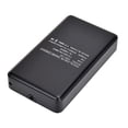 thumbnail image 3 of Radio portátil Mini Pocket FM DAB+ Pantalla digital Receptor estéreo LCD Batería incorporada Auriculares Su Negro,Negro, 3 of 5