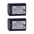 thumbnail image 2 of Batería y cargador LCD, 2 paquetes para Sony NP-FV30, NP-FV40, NP-FV50, 2 of 6
