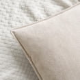thumbnail image 3 of Fundas de almohada decorativas MIULEE, 50 x 50 cm, 2 unidades, color beige, 3 of 7