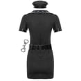 thumbnail image 4 of Women's Police Uniform Cop With Handcuffs, 4 of 5