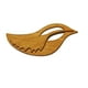 thumbnail image 2 of pstuiky Broche de madera con diseño de imagen adorable, broche para suéter, broche vintage para chal, broche de madera natural, 2 of 3