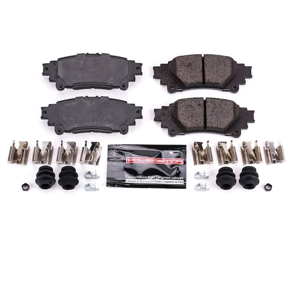 Rear Brake Pad Set - Compatible with 2013 - 2020 GS350 2014 2015 2016 2017 2018 2019