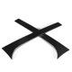 thumbnail image 5 of 2pcs Rear Window Side Spoilers Wing Canards Trim Replacement for Kodiaq 2016?2021Glossy Black, 5 of 5