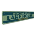 thumbnail image 3 of Old Lake House Novelty Sign, Metal Wall Decor - 4x18 inches, 3 of 4