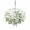 Sage Green, variant on Outdoor Tablecloths with Umbrella Hole & Zipper, Grey Eucalyptus Leaves Round Tablecloths 60 Inch, Watercolor Spring Summer Botanical Waterproof Table Cloth, Patio/Pool/Picnic Table Covers