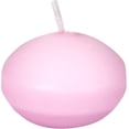 thumbnail image 1 of Zest Candle 24-Piece Floating Candles, 1.75-Inch, Pink, 1 of 4