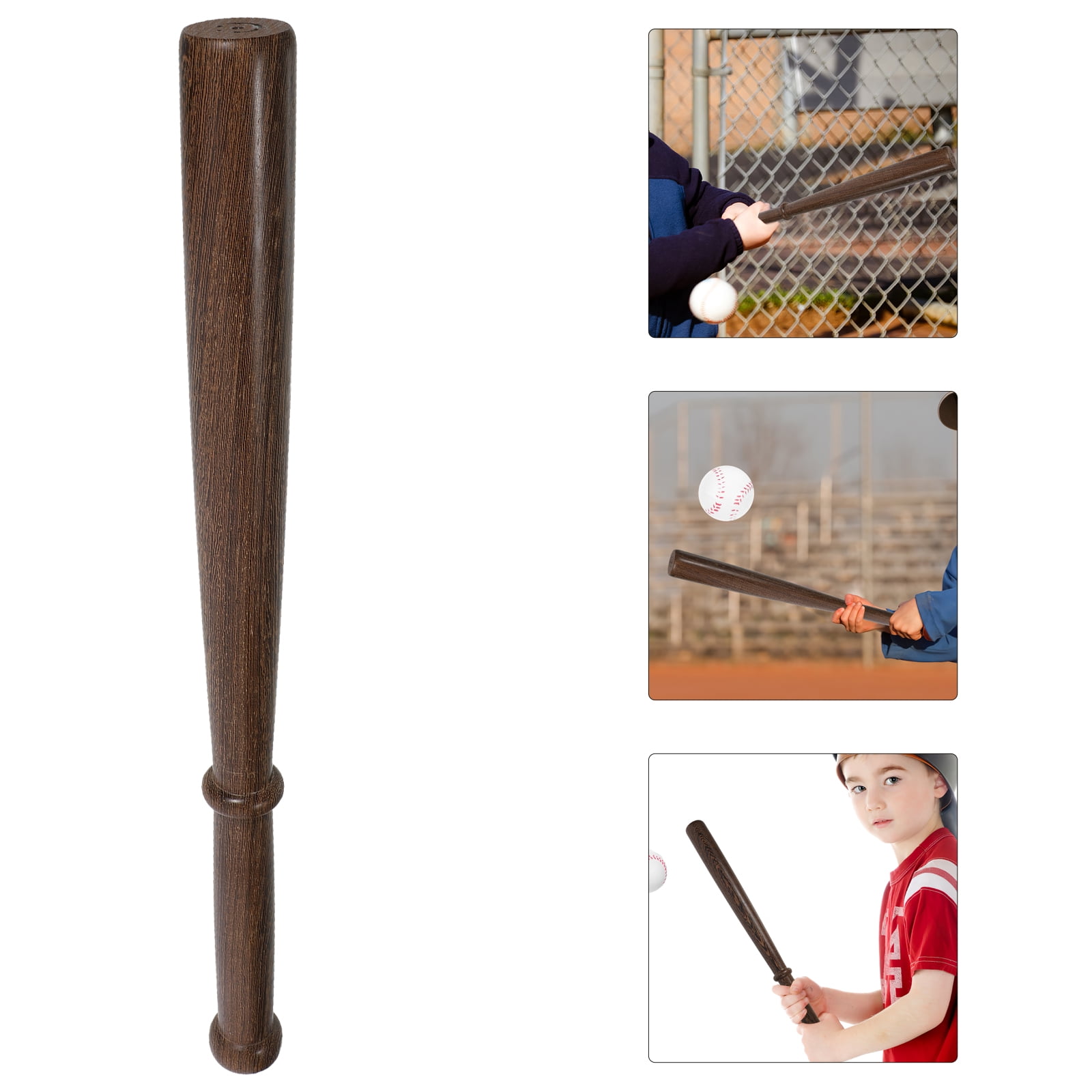 Batte De Baseball En Bois Avec Balle De Tennis – Jeu Complet Made In Italy