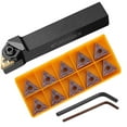thumbnail image 1 of Tnmg160408 Tnmg332 Carbide Insert Wtjnr2020K16 Lathe Turning Tool Holder Precision Grinding Excellent Performance Indexable, 1 of 8