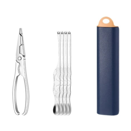 

Ovzne Convenient Crab-eating Tool 5-piece Set Seafood Tool Set Clearance