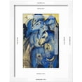 thumbnail image 3 of Tower of the Blue Horses, 1913 Postcard to Else LaskerSchueler, Animals Framed Art Print Wall Art by Franz Marc Sold by Art.Com, 3 of 6