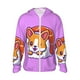 thumbnail image 1 of Balery Corgi In Sushi Roll Sudadera ligera de manga larga con capucha y protección solar UPF 50+ para hombre y mujer, ideal para pesca y running-3X-Large, 1 of 7