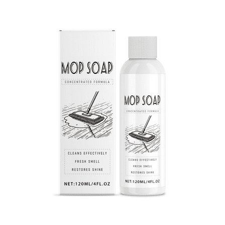 Deep Cleaning Floor Cleaner - Hardwood & Tile Mop Solution, Stain Remover & Polisher, 120ml