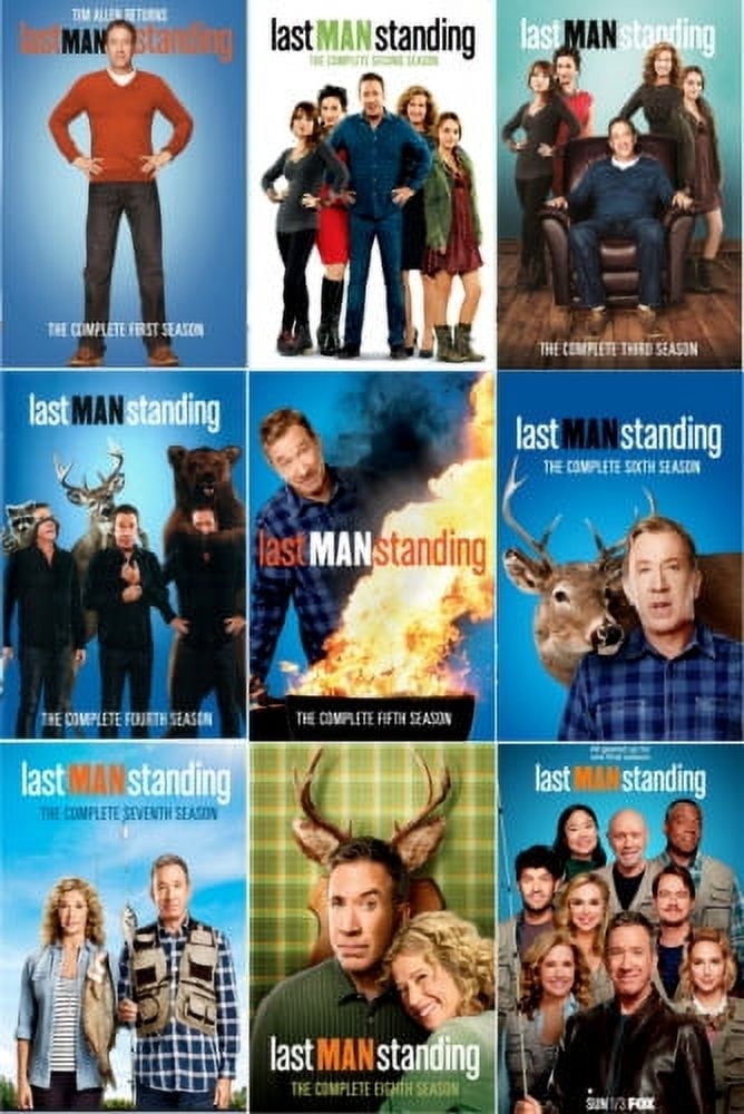 Last Man Standing Complete Series Box Set Seasons 1-9 (DVD