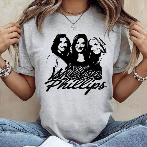 Unisex Wilson Phillips Band Retro T-Shirt, Sizes S-5XL, Tbun