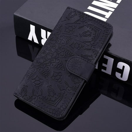 QWZNDZGR Flip Wallet Leather Book Case For Huawei Honor 7A 7C 8A 8S 9S 9C 9 10i Lite 20 P Smart Plus Z Y9 Y7 Y6 Y5 2019 3D Flower Cover