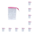 thumbnail image 1 of Bearachild Bolsas de jabón de ducha Limpiador facial Malla Piel de cuerpo Red de burbujas de cuerpo Bolsa de espuma hecha a mano Baño doméstico Rojo 10Conjunto, 1 of 6
