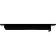 thumbnail image 4 of Ekena Millwork 3"W x 16"D x 2"H Heaton Hidden Support Steel Bracket w/ 12" Support Depth, Powder Coated Black, 4 of 11