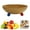 Yellow, variant on ZOURIH 1 Pack Wide Mouth Fruit Bowl with Three-Legged Design – Wooden Storage Bowl for Kitchen Counter, Multi-Color Options, Ideal for Salad, Snacks, and Fruit