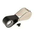 thumbnail image 4 of Milaget Glass Lens Jewelry Magnifier LED Light Magnification Black 20X, 4 of 9