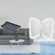 thumbnail image 2 of Bandeja para servir,Bandeja para servir con asas para guardar cosméticos,Cojín con lazo bonito,Almohada con forma de lazo,bonito cojín decorativo con lazo,Funda de almohada con lazo suave y, 2 of 8