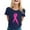 Navy, variant on Cancer Shirts Women Support Admire Honor Cancer Awareness T-Shirt Cancer Survivor We Fight Together Warrior Short Sleeve Tee Top (White, L)