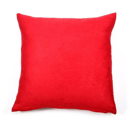 Purple 9 Square Paper - TMISHION Cotton Square Waist Cushion Vintage Linen Throw Pillow Cover for Sofa Bed Home Decor(Red)