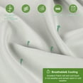 thumbnail image 4 of REGALWOVEN Luxury Viscose from Bamboo Body Pillowcases, Wrinkle Free Cooling Cover Isabelline Jumbo, 4 of 7