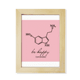 thumbnail image 1 of Happy Happiness Structural Chestry Desktop Adorn Photo Frame Display Art Painting Wooden, 1 of 3