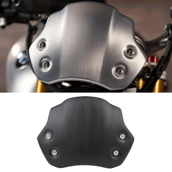 Parabrisas De Motocicleta, Deflector De Viento De Motocicleta De aleación De Aluminio Con Soporte De Montaje, Compatible Con R Nine T Pure Racer Scrambler Urban GS