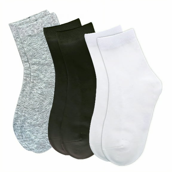 TELOLY 30Pairs Kids Socks,7-9 Years Old Baby Girl Socks,Spring Autumn Style Toddler Socks 2T-3T,Combination1