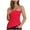 Blue, variant on Clearance Staron Tube Tops for Women Backless Casual Bandeau Top Strapless Off Shoulder Side Split Going Out Tank Tops Summer Sexy Trendy T-Shirt