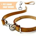 thumbnail image 3 of 2 hebillas para cadena de perro, hebilla metálica para perro, clip giratorio para correa de perro, accesorios para correa de perro, 3 of 8