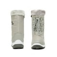 thumbnail image 4 of DREAM PAIRS Kids Boys Girls Slip Resistant Faux Fur-Lined Knee High Winter Snow Boots NORDIC GREY Size 10, 4 of 5