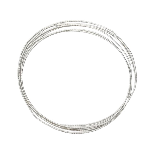 Fiocias Soft Tow Cable Miniature Assembly Model Shapeable Steel Wire Portable DIY Building Tool Metal Flexible Material Durable Suitable for Hobby Model Crafting Home Workshops School 0.7mm