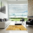 thumbnail image 7 of Ahgly Company Machine Washable Indoor Square Contemporary Orange Area Rugs, 4' Square, 7 of 7