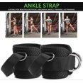 thumbnail image 3 of 1 Pair Ankle Straps, Ankle Cuffs, D-Ring Ankle Cuffs for Cable Machines, Comfortable Workout Ankle Belt, Adjustable Padded Work Out Cuffs for Kickback, 3 of 5