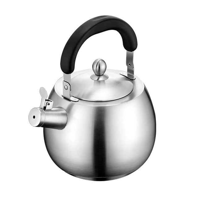Pava silbadora TYRHMY de acero inoxidable de 5 L