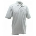 thumbnail image 2 of UCC 50/50 Mens Heavweight Plain Pique Short Sleeve Polo Shirt, 2 of 4