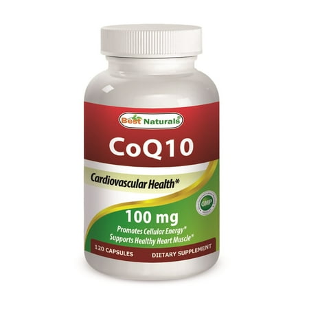 Best Naturals CoQ10 for Cardiovascular Health Capsules, 100mg, 120