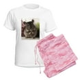 thumbnail image 6 of CafePress - Lovely Chinchilla Women's Light Pajamas - Women's Short Sleeve Print T-Shirt and Pants Light Cotton Pajama Set, 6 of 7