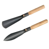 LEORX Gardening Hand Trowel Shovel Wood 2 Pcs