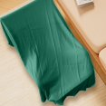 thumbnail image 5 of PureCasa Solid Color Plush Blankets for Bed Sofa, Machine Washable Polyester Throw Blanket Breathable Air Conditioning Quilt for Nap, Modern Simple Home Decor Ideal Gift, 43"x59", 1PC, Green, 5 of 6
