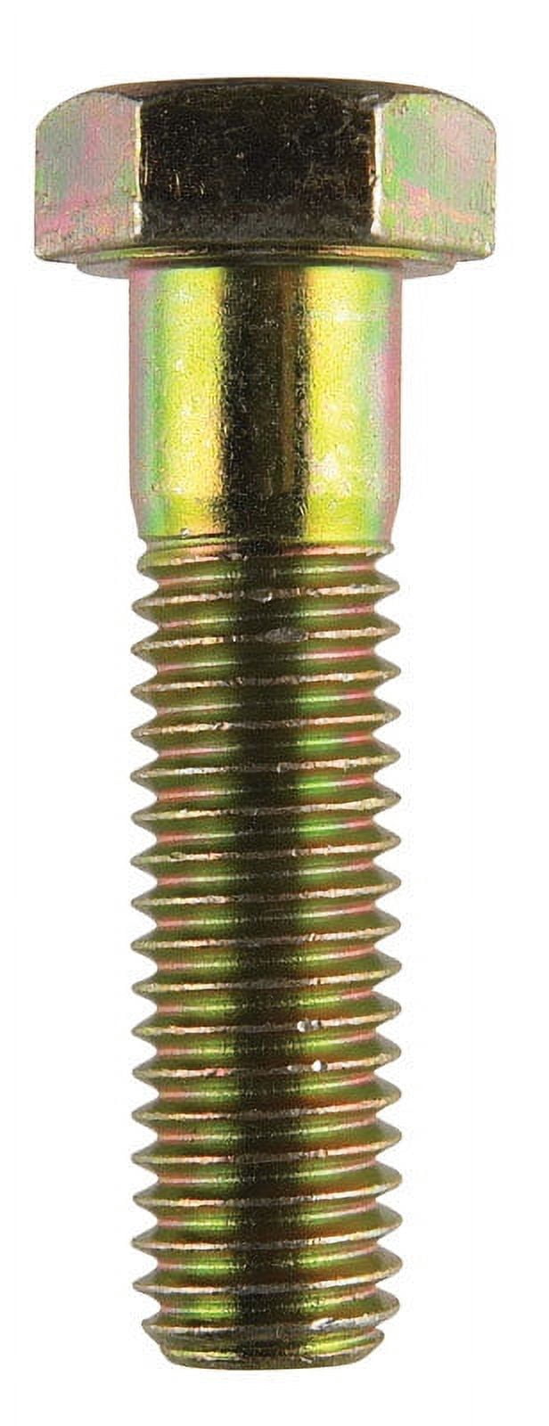Hillman 1/2 in. Yellow Dichromate Grade 8 Steel Hex Head Cap Screw