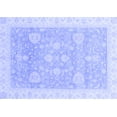 thumbnail image 1 of Ahgly Company Indoor Rectangle Oriental Blue Traditional Area Rugs, 4' x 6', 1 of 4
